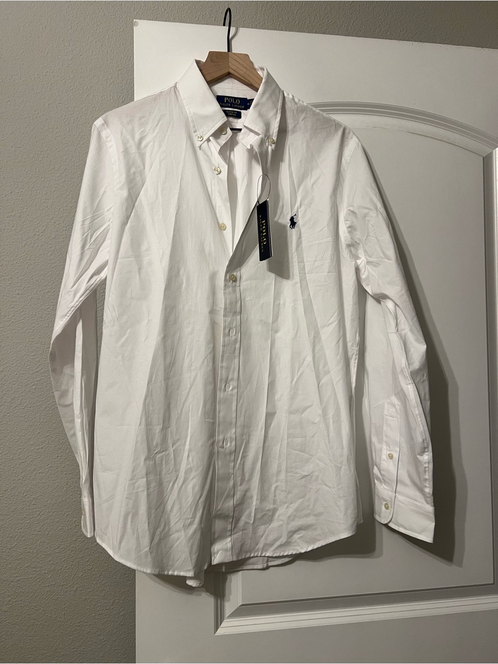 Polo by Ralph Lauren Men's White Button-Down Dress Shirt—NWT